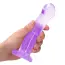 Фаллоимитатор Realrock Crystal Clear Dildo Non Realistic 7, фиолетовый - Фото №3