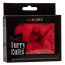 Наручники Playful Furry Cuffs, красные - Фото №8