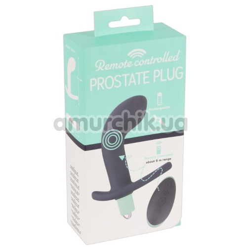 Вібростимулятор простати Remote Controlled Prostate Plug, фіолетовий