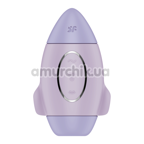 Симулятор орального сексу для жінок з вібрацією Satisfyer Mission Control, фіолетовий - Фото №1