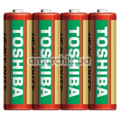 Батарейки Toshiba R6KGF SP-4C АА, 4 шт - Фото №1
