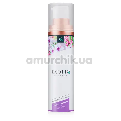 Массажное масло Exotiq Massage Aromatic Massage Oil Lovely Lavender, 100 мл - Фото №1