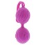 Вагинальные шарики Adrien Lastic Geisha Lastic Balls L, фиолетовые - Фото №3