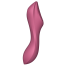 Симулятор орального секса для женщин с вибрацией Satisfyer Curvy Trinity 3, красный - Фото №2
