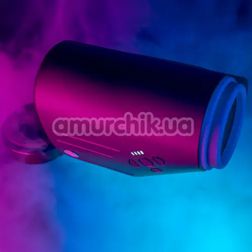 Мастурбатор с вибрацией, ротацией и толчками Kaotik Labs The Shotty, черный