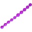 Анальные бусы Jumbo Jelly Thai Beads фиолетовые - Фото №2