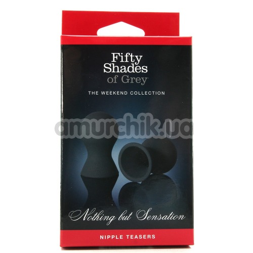 Вакуумні стимулятори для сосків Fifty Shades of Grey Nothing But Sensation Nipple Suckers