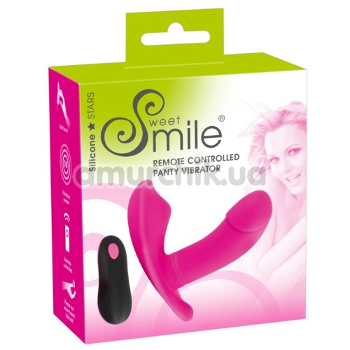 Вібратор Smile Remote Controlled Panty Vibrator, рожевий