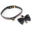 Ошейник с поводком Lockink Sevanda Love Heart Butterfly Leather Collar, черный - Фото №1