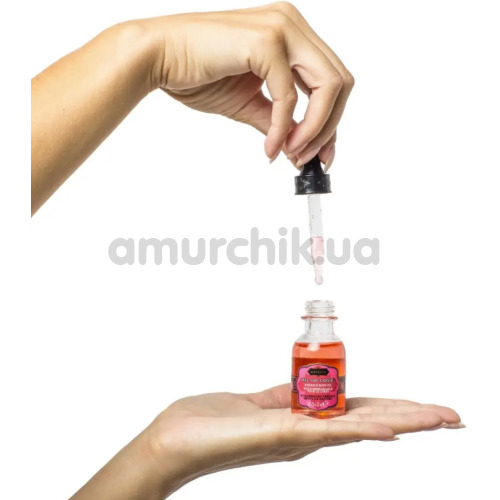 Олія для орального сексу з зігріваючим ефектом Kama Sutra Oil Of Love Strawberry Dreams - полуниця, 22 мл