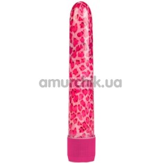 Вибратор Pink Leopard Massager Power Plus, розовый - Фото №1