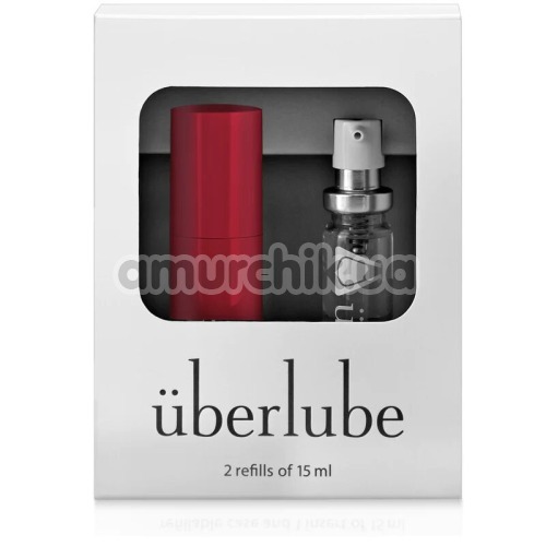 Лубрикант Uberlube 3-in-1 Good-to-Go Red на силиконовой основе, 15 мл