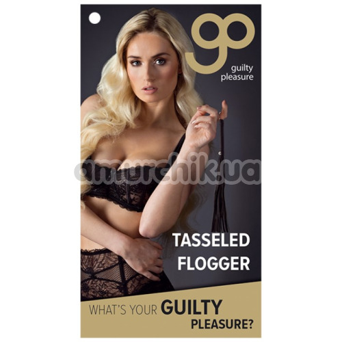 Флогер Guilty Pleasure Tasseled Flogger, чорний