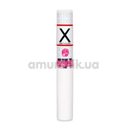 Бальзам для губ с феромонами и эффектом вибрации Sensuva X On The Lips Bubble Gum - жвачка, 2 мл