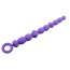 Анальний ланцюжок Fun Creation Bendy Beads, фіолетова - Фото №1
