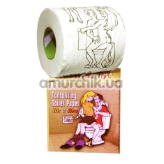 Туалетная бумага-прикол Toilet Paper His & Hers - Фото №1