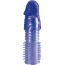 Насадка на пенис Penis Sleeve 6,5, синяя - Фото №0