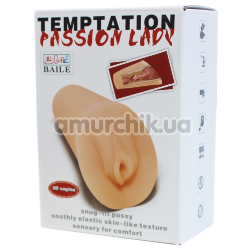 Искусственная вагина Temptation Passion Lady, телесная