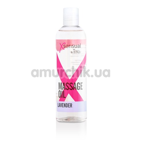 Масажна олія XSensual Massage Oil Lavender - лаванда, 250 мл