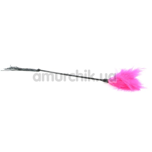Плеть Feather Tickler Whip, с розовым перышком