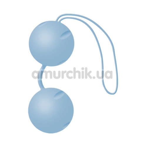 Вагинальные шарики Joyballs Trend, голубые - Фото №1