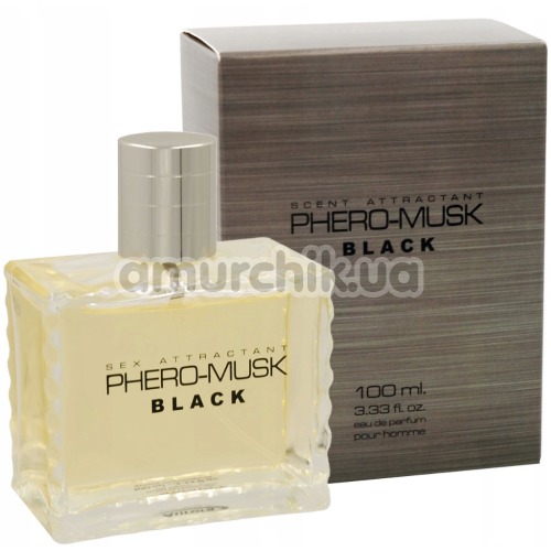 Духи с феромонами Phero-Musk Black для мужчин, 100 мл