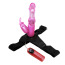 Cтрапон с вибрацией и ротацией Ultra Harness Sensual Comfort 022038, розовый - Фото №3