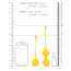 Набор вагинальных шариков Loveline Silicone Kegel Balls Training Set, желтый - Фото №7