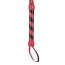 Плеть с контрастной рукояткой Пикантные Штучки, красно-черная - Фото №3