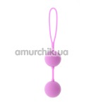 Вагінальні кульки Good Vibes The Perfect Balls Silicone Cord, рожеві - Фото №1
