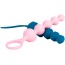 Набор из 2 анальных цепочек Satisfyer Love Beads, разноцветный - Фото №5