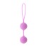Вагінальні кульки Good Vibes The Perfect Balls Silicone Cord, рожеві - Фото №1