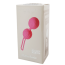 Вагінальні кульки Adrien Lastic Geisha Lastic Balls S, світло-рожеві - Фото №2