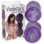 Мастурбатор Violetta's Mouth & Vagina, фиолетовый - Фото №5