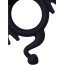 Эрекционное кольцо с вибрацией JOS Cocky Devil, черное - Фото №5