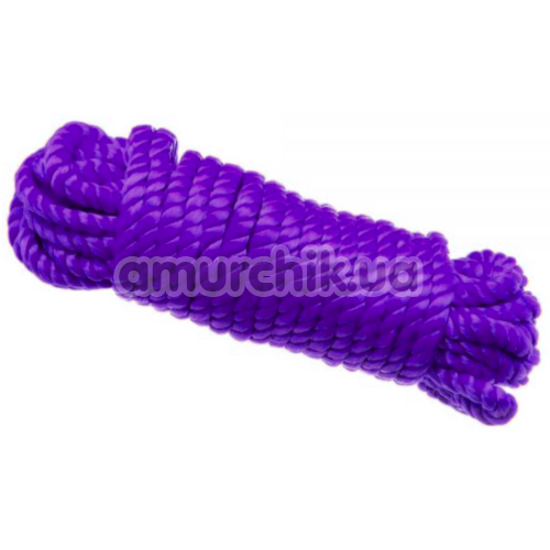 Веревка Loveshop Love Rope 10м, фиолетовая