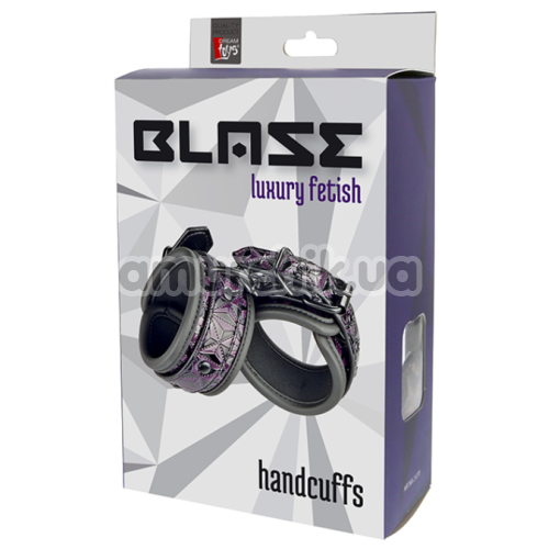 Наручники Blaze Luxury Fetish Handcuff, фіолетові