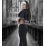 Костюм монашки JSY Nun Costume 6035 черно-белый: платье + головной убор + накидка - Фото №4
