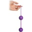 Вагинальные шарики Frisky Super Sized Silicone Benwa Kegel Balls, фиолетовые - Фото №2