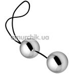 Вагінальні кульки Trinity Vibes Sterling Grey Benwa Balls, срібні - Фото №1
