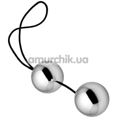 Вагінальні кульки Trinity Vibes Sterling Grey Benwa Balls, срібні - Фото №1