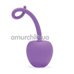 Вагинальный шарик My Secret Cherry, фиолетовый - Фото №1