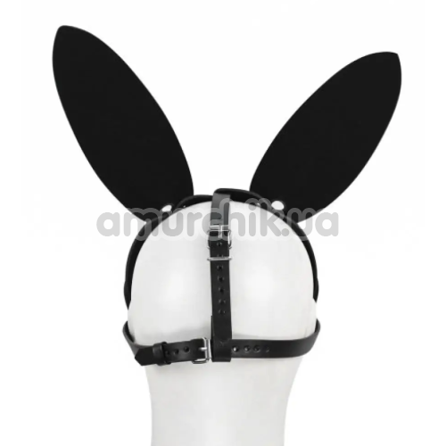Маска Кролика DS Fetish Mask Bunny, чорна