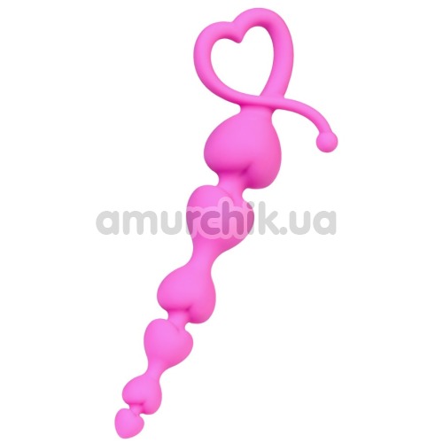 Анальная цепочка ToDo Anal Beads Sweety, розовая - Фото №1
