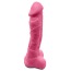 Мыло в виде пениса с присоской Чистий Кайф XL, розовое - Фото №1