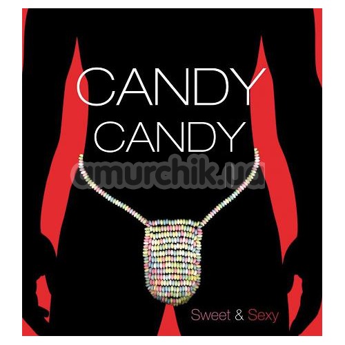 Стрінги чоловічі з кольорових цукерочок Candy posing pouch
