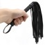 Флогер PVC Whip, чорний - Фото №4