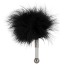 Перышко для ласк Bad Kitty Mini Feather, черное - Фото №0