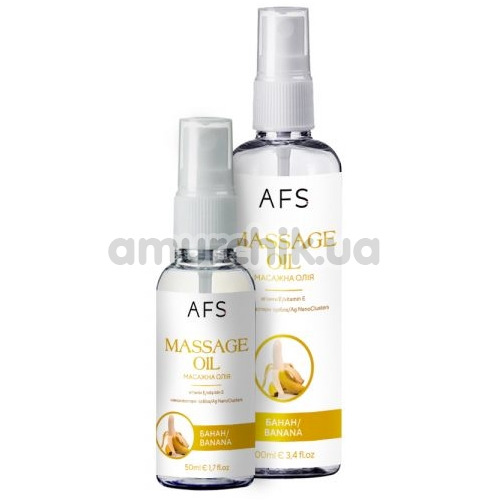 Масажна олія AFS Massage Oil Banana - банан, 100 мл