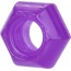 Набор из 3 эрекционных колец Reversible Ring Set, фиолетовый - Фото №5